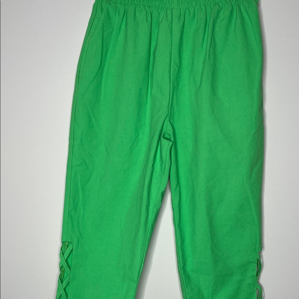 Jenni Bright Green Pants